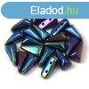 Vexolo cseh prselt 2lyuk gyngy ? Jet Blue Iris - 5x8mm