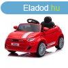 Chipolino Fiat 500 elektromos aut - piros