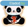 Djeco Fa puzzle 9db-os- Panda