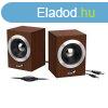 Genius Hangszr 2.0 - SP-HF280 (USB, 3W, Wood)