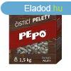 Tisztt pellett PE-PO 1,5 kg-os, koromeltvolt fstcs, 