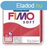 Gyurma, 57 g, gethet, FIMO "Soft", meggy piros