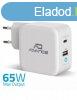 Advance PowerFlex Turbo 65W Wall Charger White