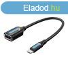 Adapter cable OTG micro USB male to USB-A female Vention CCU