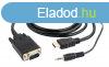 Gembird A-HDMI-VGA-03-10 HDMI to VGA and audio adapter cable