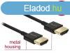 DeLock HDMI-A > HDMI-A 3D 4K 1,5m Slim Black