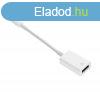 Adapter kbel (USB aljzat - lightning, OTG, adattvitel, 20c