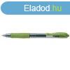 Zselstoll 0,7mm, nyomgombos Pilot G-2, rsszn lime zld