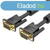 VGA (3+6) Cable with Ferrite Cores Vention DAEBI 3m, 1080P 6