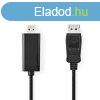 Nedis CCGL37100BK10 displayport - hdmi kbel