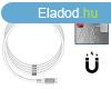 USB - microUSB mgneses adat s telefontlt kbel fehr 554