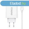 Fast charger Foneng 1x USB EU43+ USB Type C cable