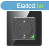 Smart WiFi fali aljzat Avatto N-WOT10-EU-B TUYA (fekete)