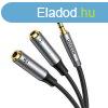 UGREEN AV192 AUX audio eloszt kbel, mini jack 3,5 mm fejha