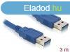 DeLock Cable USB 3.0 Type-A male > USB 3.0 Type-A male 3m