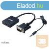 KAB Akasa VGA > HDMI > audio kbellel- AK-CBHD23-20BK