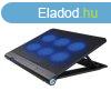 Platinet PLCP6FB Laptop Cooler Pad 6 Fans Blue LED Black