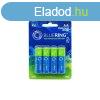 Elem tlthet akku AA ceruza HR6 2600mah 4 db/csomag, Blueri