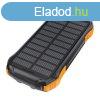 Choetech B658 Solar power bank 2x USB 10000mAh Qi 5W (black-