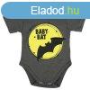 Rvid ujj baba body "Baby Bat" felirattal