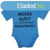 Rvid ujj baba body "Moss eltt a kisgyereket tvolt