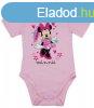 Disney Minnie rvid ujj babal body rzsaszn