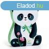 Leo a panda - Formadobozos puzzle 24 db- Leo - Djeco