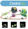 PlayTive Glow SZETT Amusement Train Set 35 rszes Vidmpark 