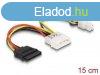 DeLock Delock tpkbel Molex 4 pinen apa > SATA 15 pines 