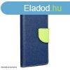 Kni?kov puzdro FANCY Book pre Motorola Moto G14, modr/zele