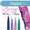 Ecsettoll, kalligrafikus hajlkony hegy, Pentel SES15 Berry