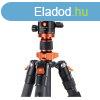 Tripod K&F Concept D255C4+BH-28L + Quick Release Plate k