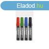 Alkoholos marker kszlet, 1-4mm, vgott hegy, Ico 12, 4 klf