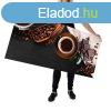 Wallplex falburkol konyhapanel Coffe black (Mret: Kicsi 60