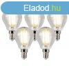 5 db E14 szablyozhat LED izz gmblmpa 5W 470lm 2700K