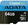 ADATA Memriakrtya MicroSDXC 64GB + Adapter UHS-I CL10 (100