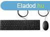 HP 320MK Wired Keyboard and Mouse Black HU