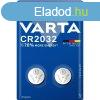 Gombelem CR2032 2 db/csomag, Varta