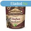 Carnilove Dog tasakos Pat Venison with Strawberry Leaves - 