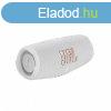 JBL CHARGE 5 WHITE bluetooth hangszr