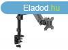 EQuip 17"-32" Monitor Desk Mount Bracket Black