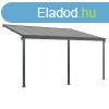 Pergola Borneo 4,9x3m, sttszrke duplafal szerkezettel