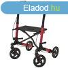 Alumnium Rollator Vital jrka lrsszel s piros bevsrl