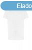 JT100J krnyakas rvid ujj gyerek pl Just Ts, White-M