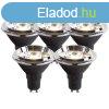 5 db GU10 LED izz szett AR70 6W 475lm 3000K