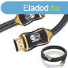 Kbel hdmi 2.1, arany 3m