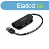 AXAGON HUE-X4 4x USB 2.0 Ready hub, ?ierna