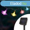 LED szolr fnyfzr, virg (2,3 m, 20 LED, sznes)