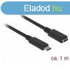 DELOCK kbel USB 10 Gbps Type-C male / female hosszabbt 1m