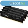 Kingston 128GB DDR4 3200MHz Kit(4x32GB) Fury Beast Black